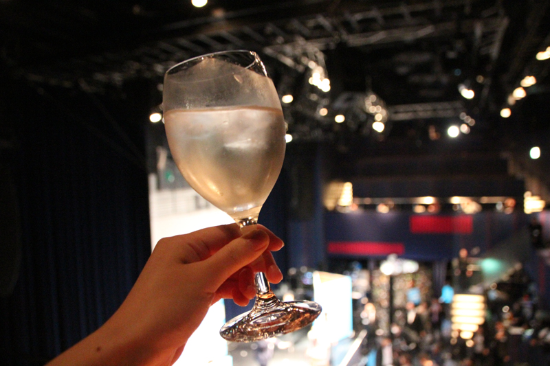 白ワインをソーダで割ったスプリッツァー