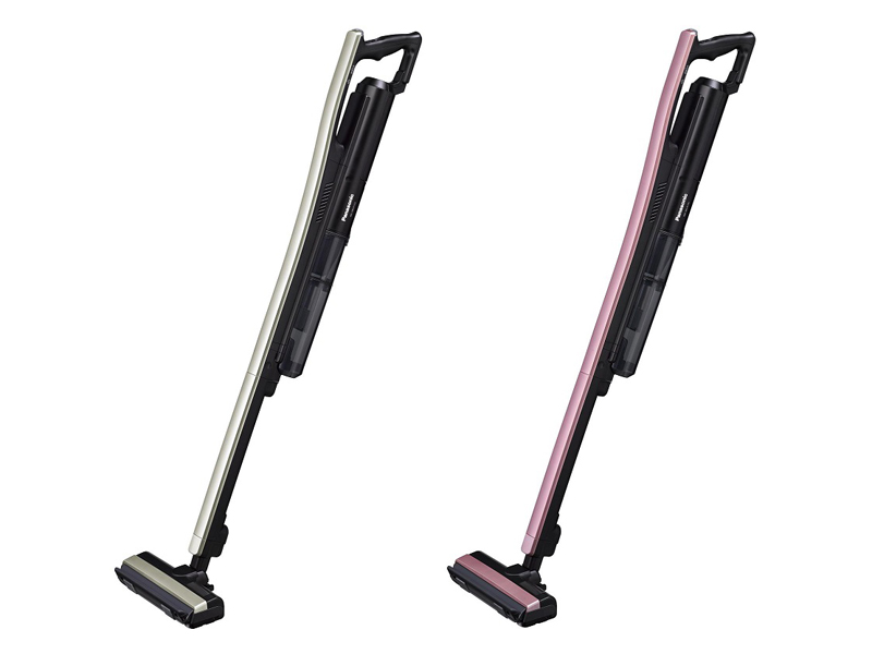 サイクロン式「MC-SBU510J」。シャンパンブラックとピンクブラック