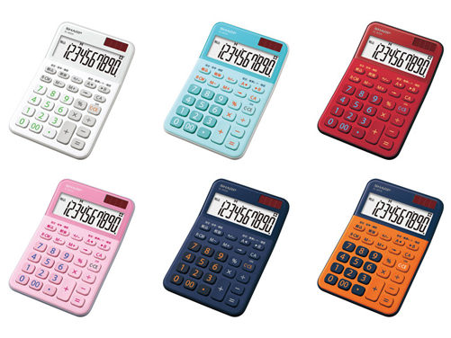 ホワイト系/ブルー系/レッド系/ピンク系/ネイビー系/オレンジ系の6色を用意