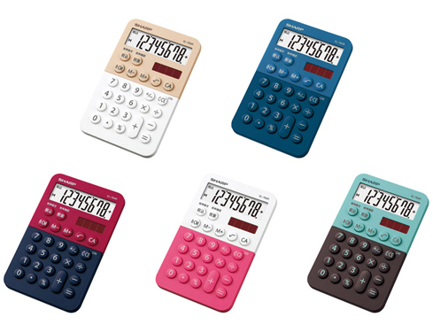 ホワイト系/ブルー系/レッド系/ピンク系/グリーン系の5色展開