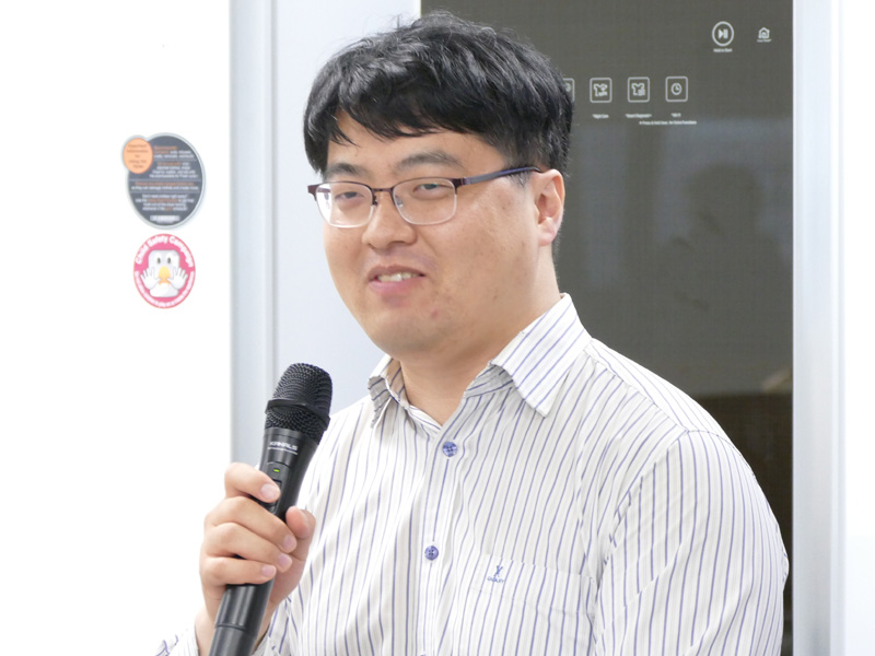 LG SIGNATUREタスクチーム 課長のキム・ジェウォンさん