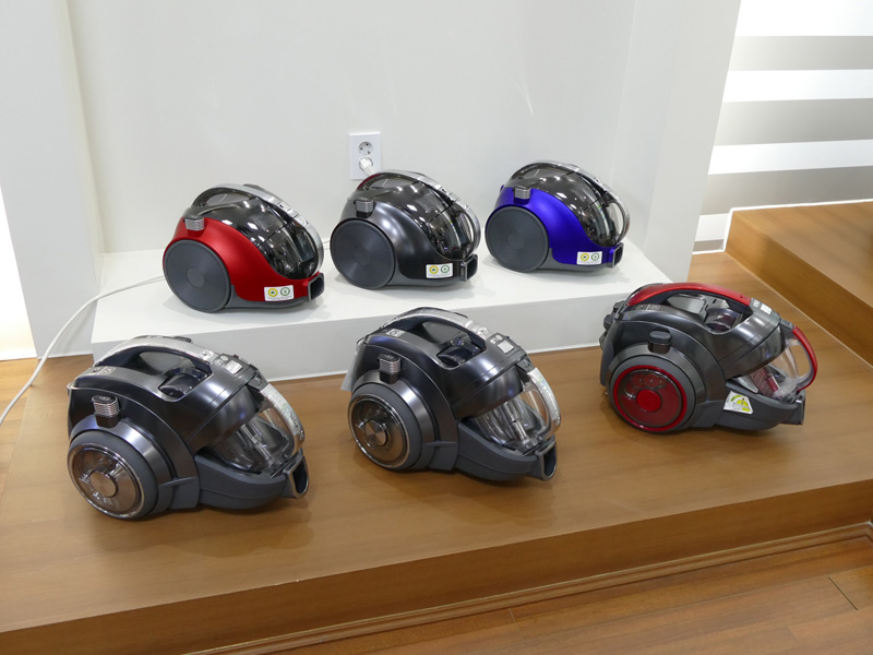 強力な吸引力をウリにしたサイクロン式掃除機