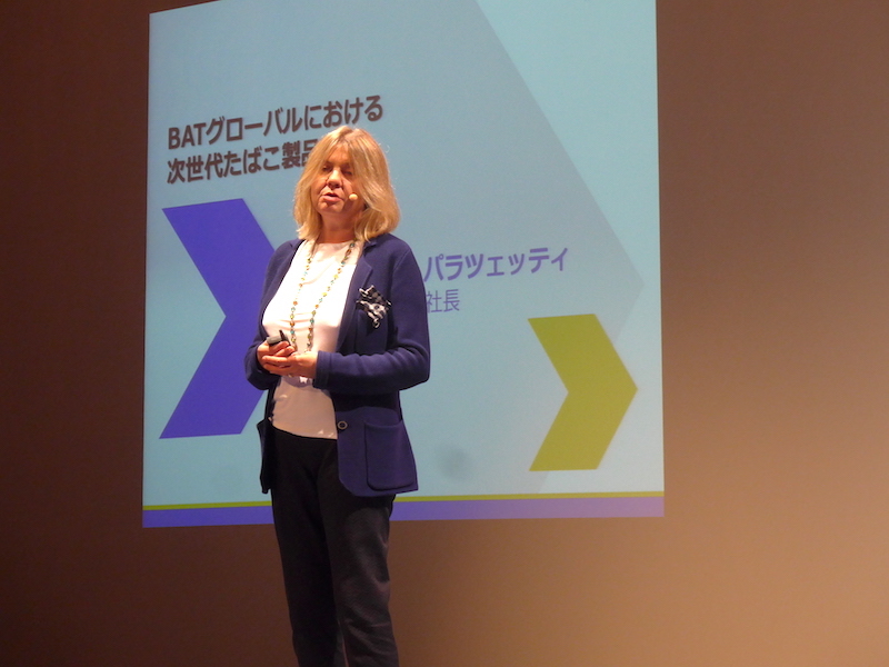 BATジャパン社長 ロベルタ・パラツェッティ氏