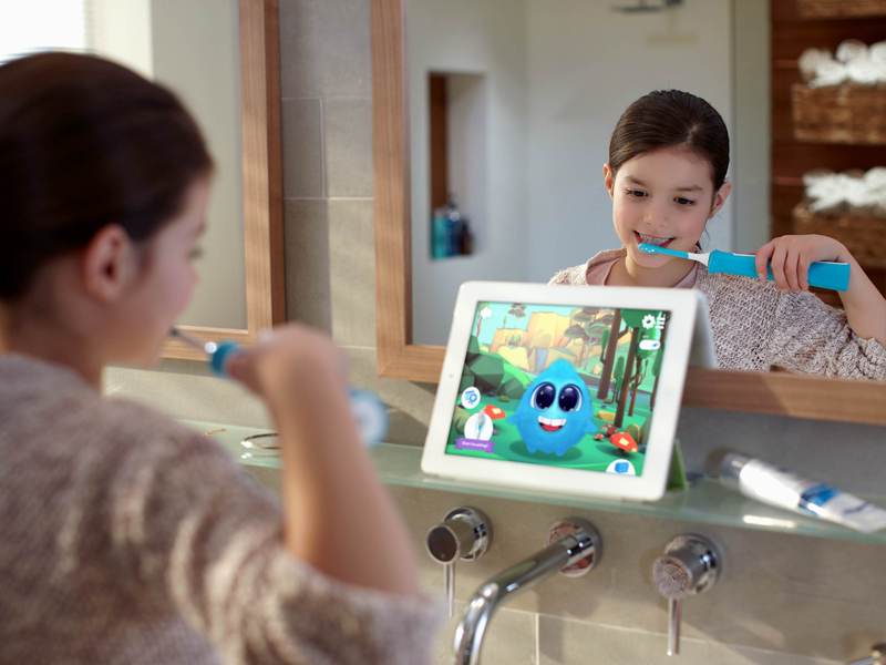 歯磨きアプリと連携してつかう子供向けのフィリップス「ソニッケアーキッズ」