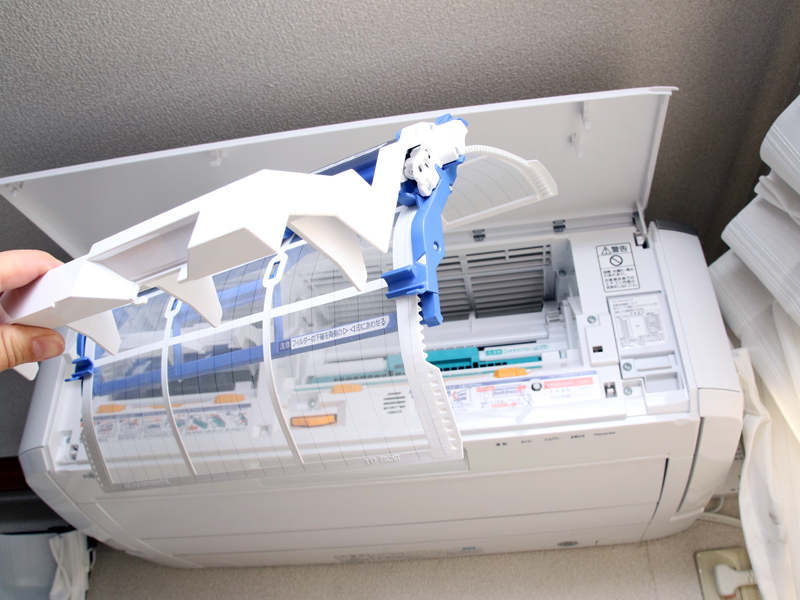 空気清浄機としても使えるほど、微粒子まで取り除くお掃除ユニット