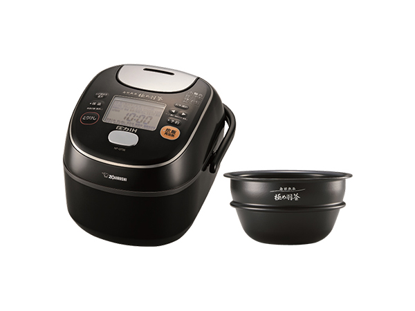 "南部鉄器 極め羽釜"の3.5合炊き「極め炊き NP-QT06」