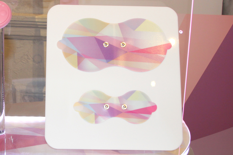 上からコアパッドとツインパッド