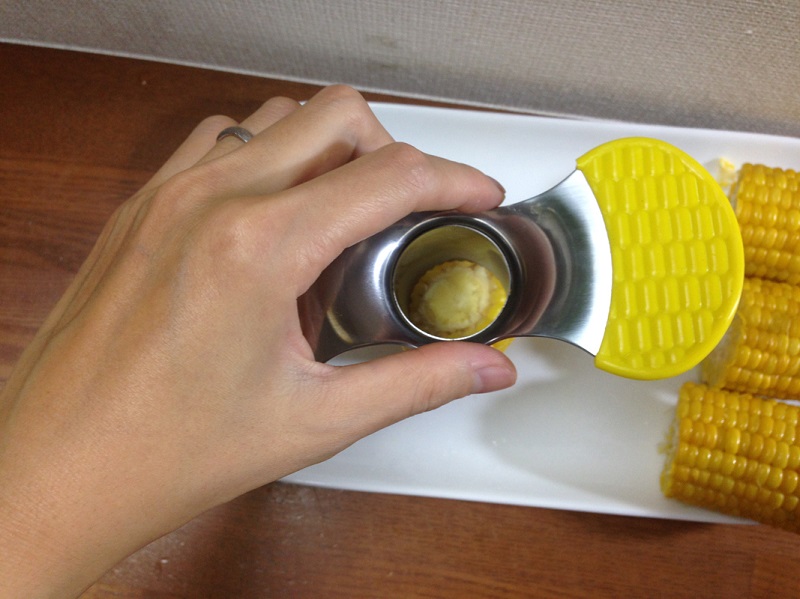 芯の部分を正確に合わせるのがポイント