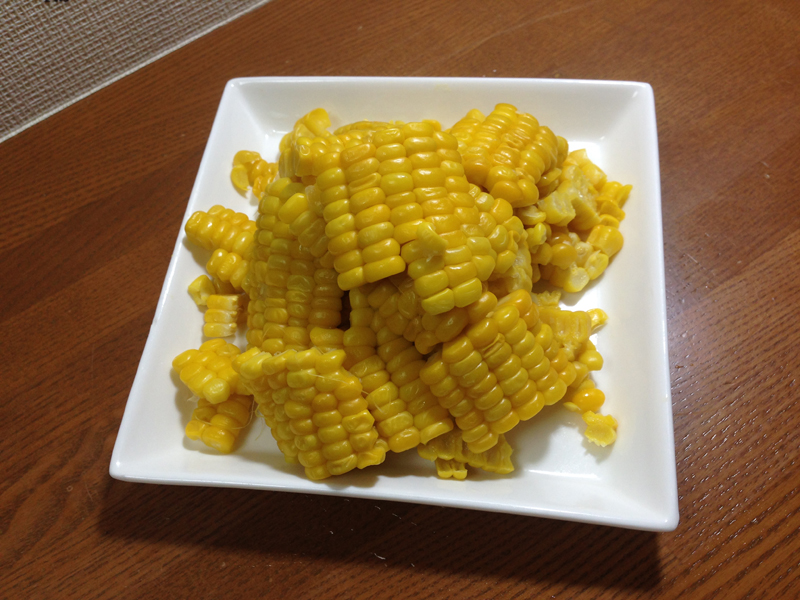 たっぷり2本分の実。様々な料理に使える