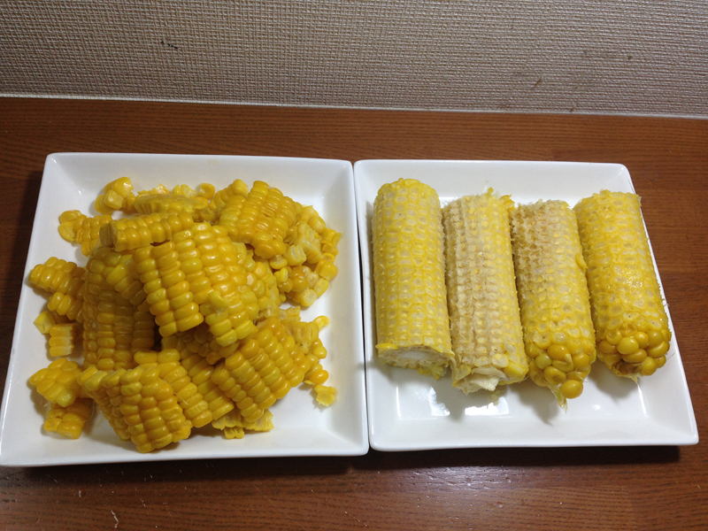 1本につき10秒で簡単に分離できた