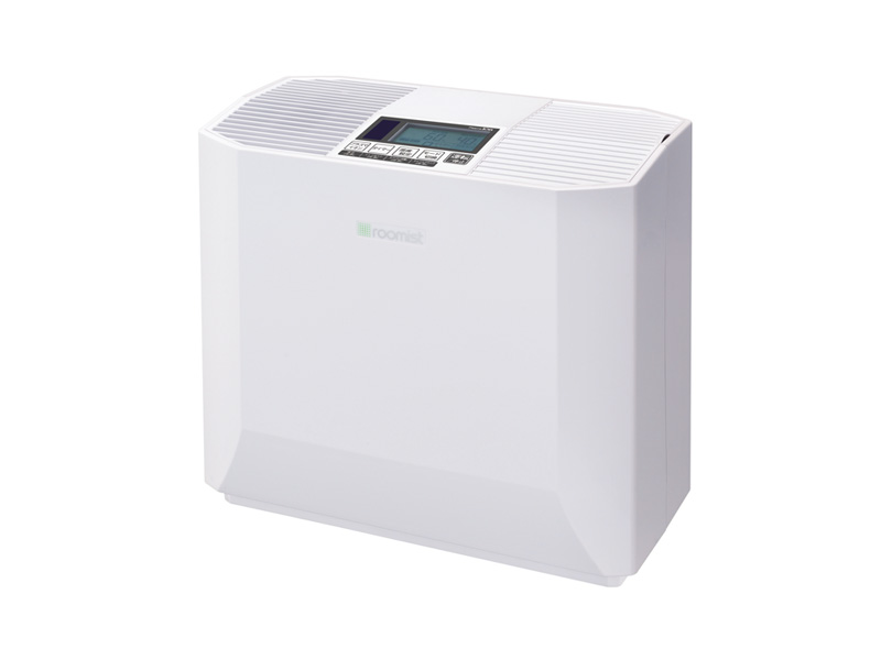 ハイブリッド加熱気化式は、木造和室8.5畳向けの500mlタイプ「SHK50PR-W」など3機種