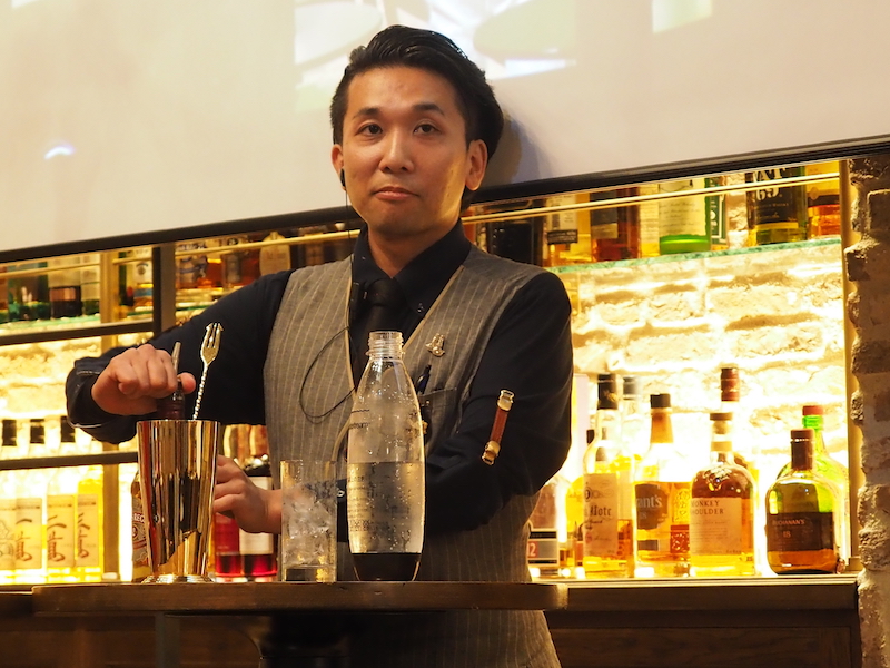 「Tokyo Whisky Library」の バーテンダー 小田健吾氏