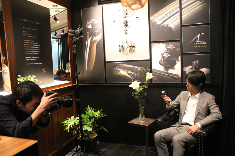 フォトスペースでは撮影サービスも