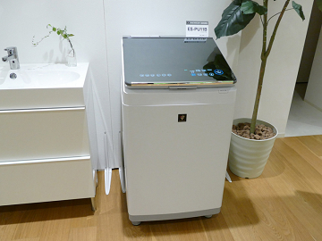 ⭐️美品⭐️ SHARP ドラム式ES-P110-SL最上位モデル11kg 6kg プラズマクラスター洗濯乾燥機 2タイプを発売｜ニュースリリース