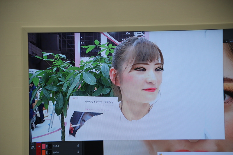 仕上がりを動画シミュレーションできる