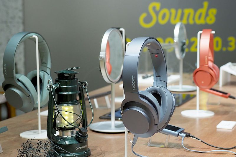 発売前のソニー製最新ヘッドホン各種を試せます