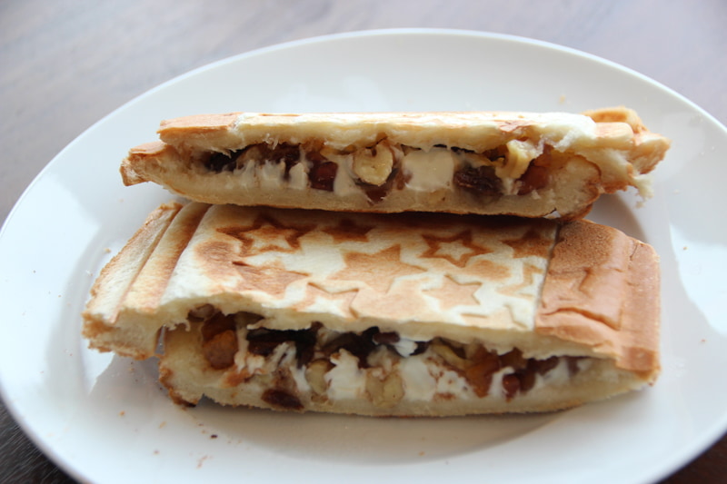 甘味と酸味のバランスが良かった。こちらは6枚切りで。全体的に厚さがあり、かなり満足感があった