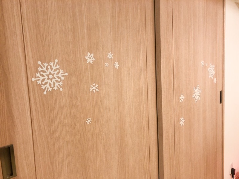 雪セットはアナと雪の女王っぽい