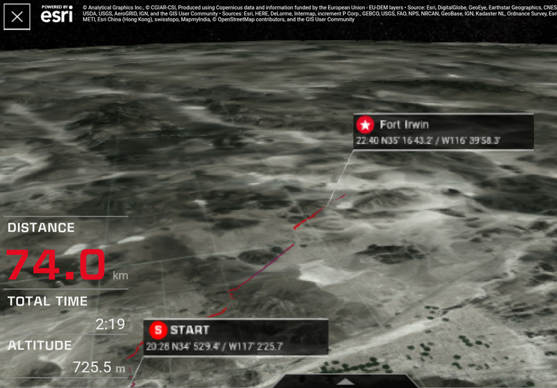 3Dマップによる表示