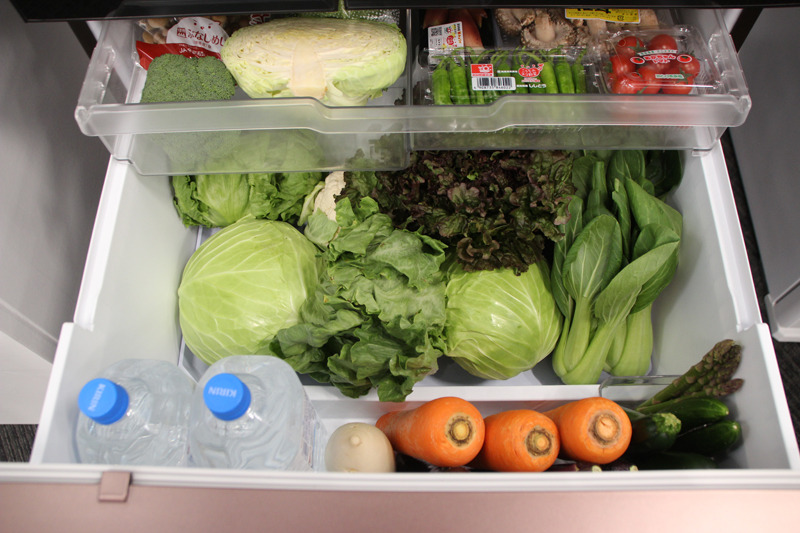 下段は大物/たて野菜エリア