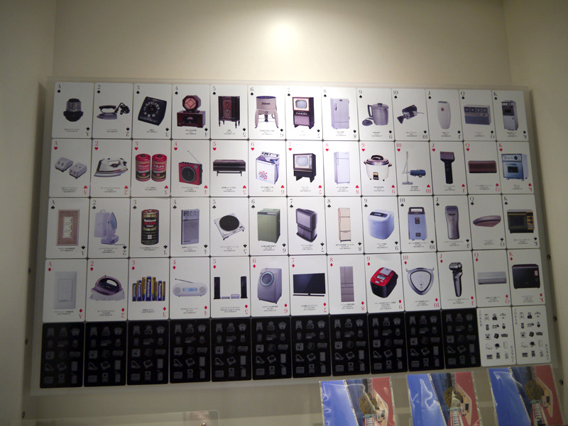 並べると家電の進化がひとめでわかるという
