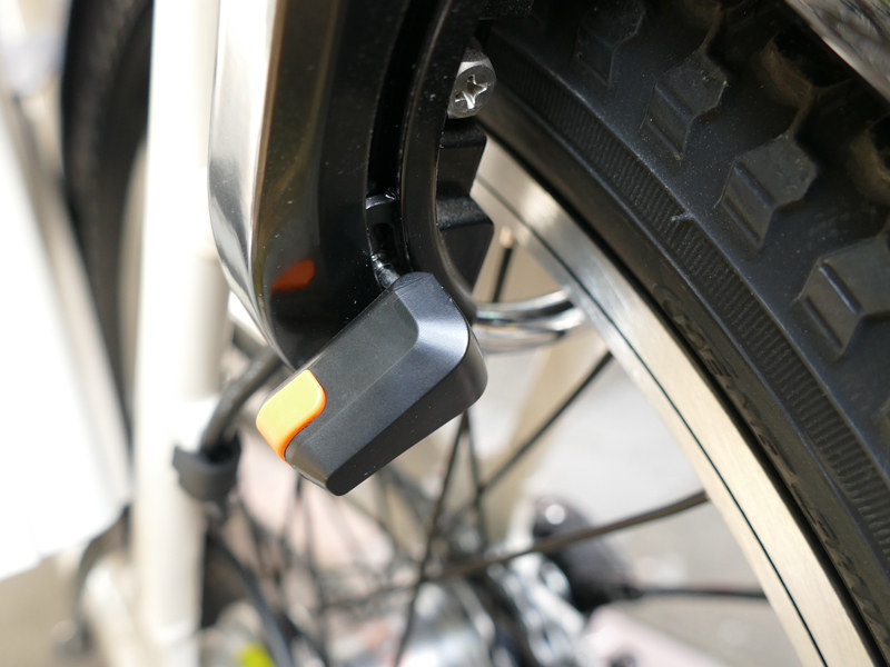 鍵をかけたところ