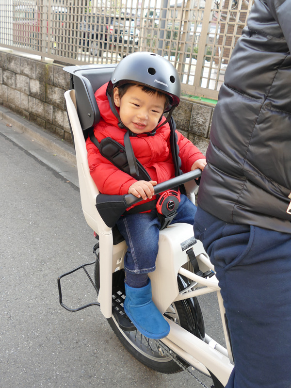 しばらく乗っていると、リラックスしてきました