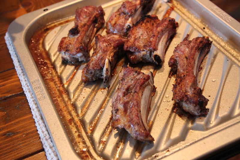 スペアリブは17分で完成