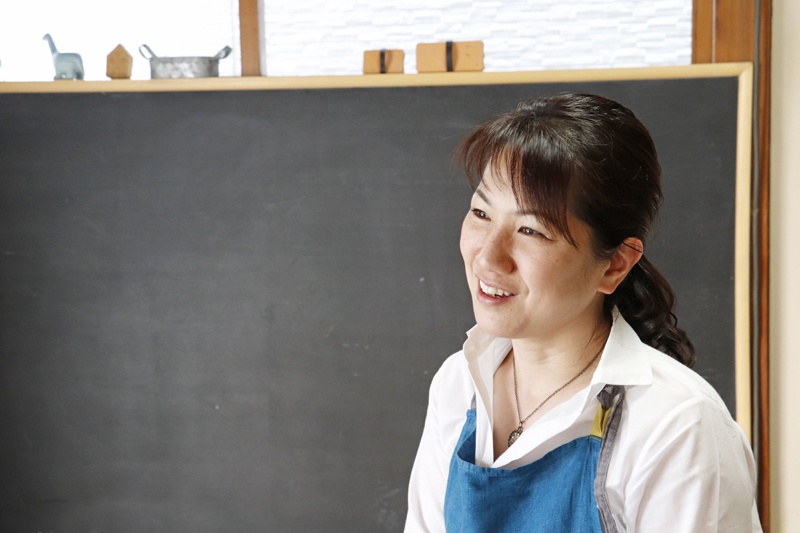 「これからも自分のペースで米粉パン作りに取り組みたい」と話す多森さん