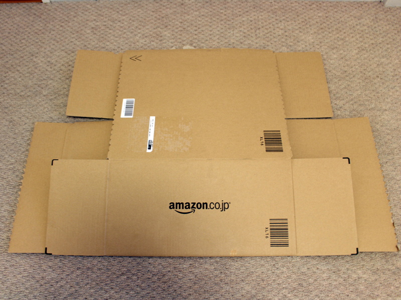 薄手の段ボールを用意