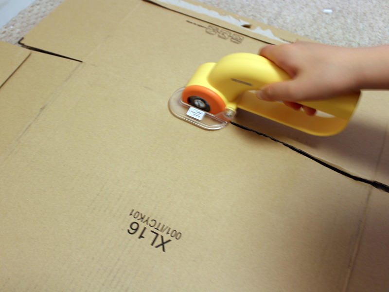 一か所切るのにかかる時間は、3秒ほど