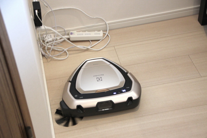 そのまま方向転換してまた部屋の掃除に戻って行った