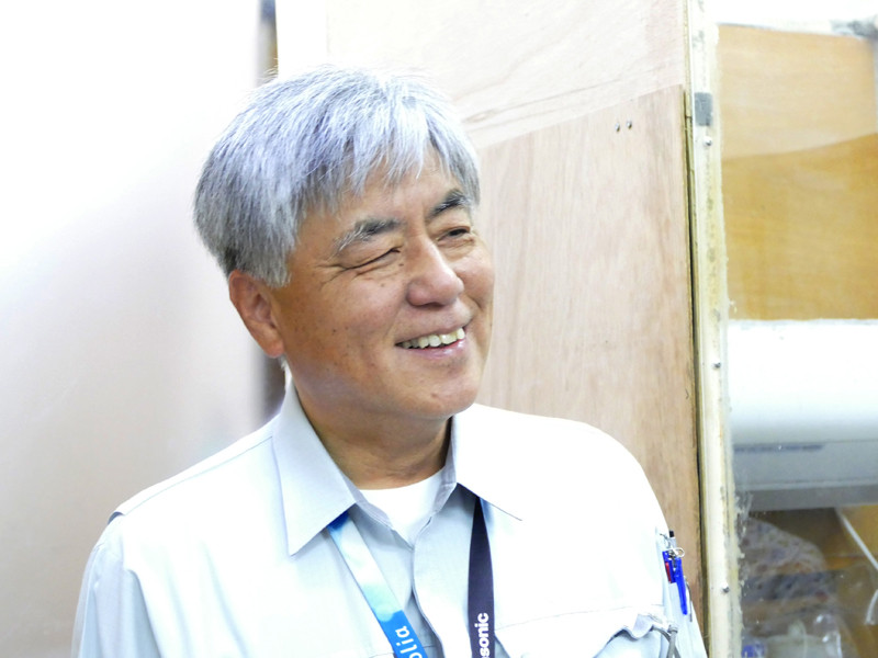 ホコリに関する研究＆ホコリ付着装置の開発・運用をする久保さん