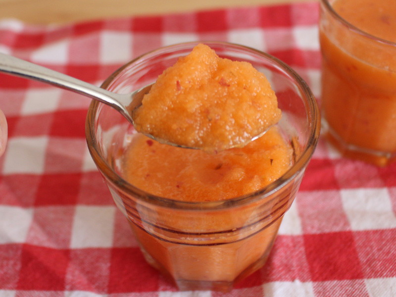 味は、やはりニンジンの風味が強い。ニンジンが苦手な人にはきついかも?