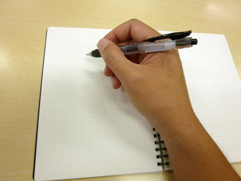 腕に当たっていてもあまり邪魔に感じない