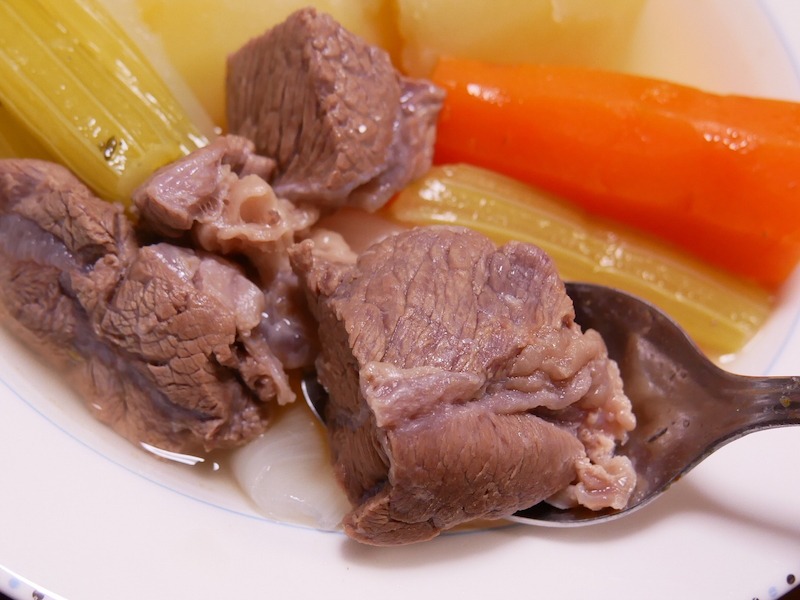 かたい肉が苦手な息子もモリモリ食べていた