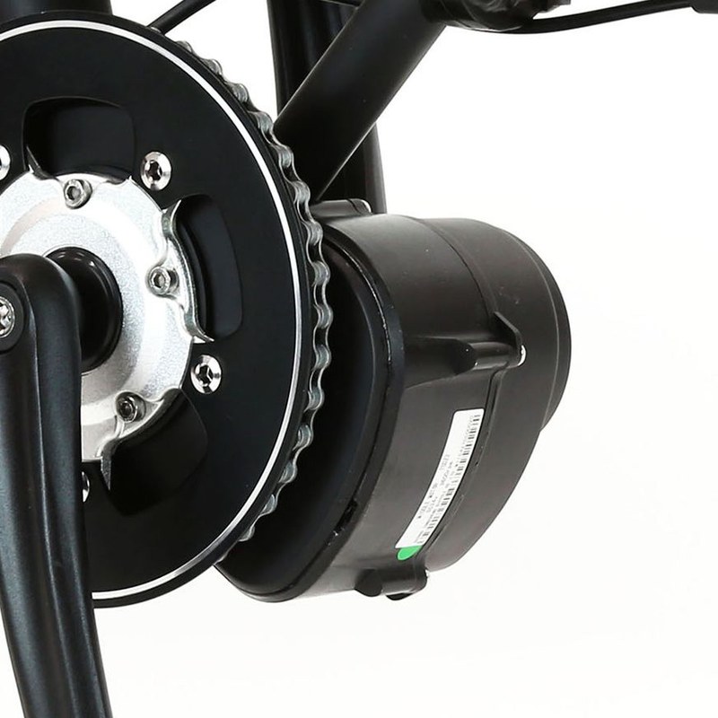 電動アシストユニットは車体中心部に装着