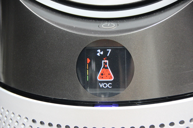 汚れを検知するとリアルタイムで表示