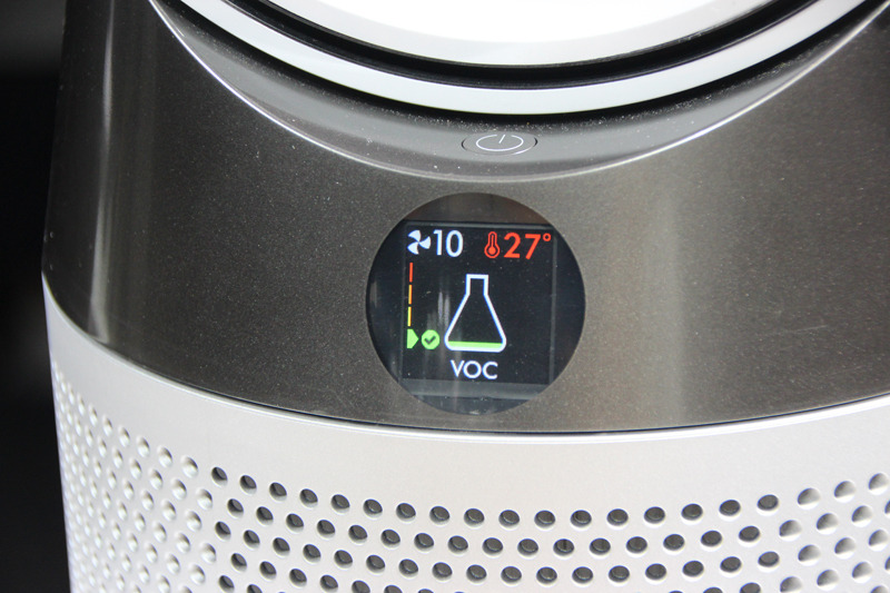 空気がキレイになったことも確認できる