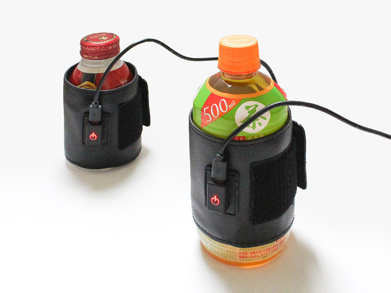 USB保温器「3段階温度調整できる! ペットボトルあったかバンド」