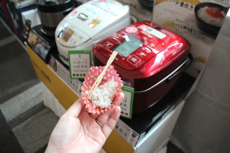 粒感がありながらも、ふっくらとしており甘みがある