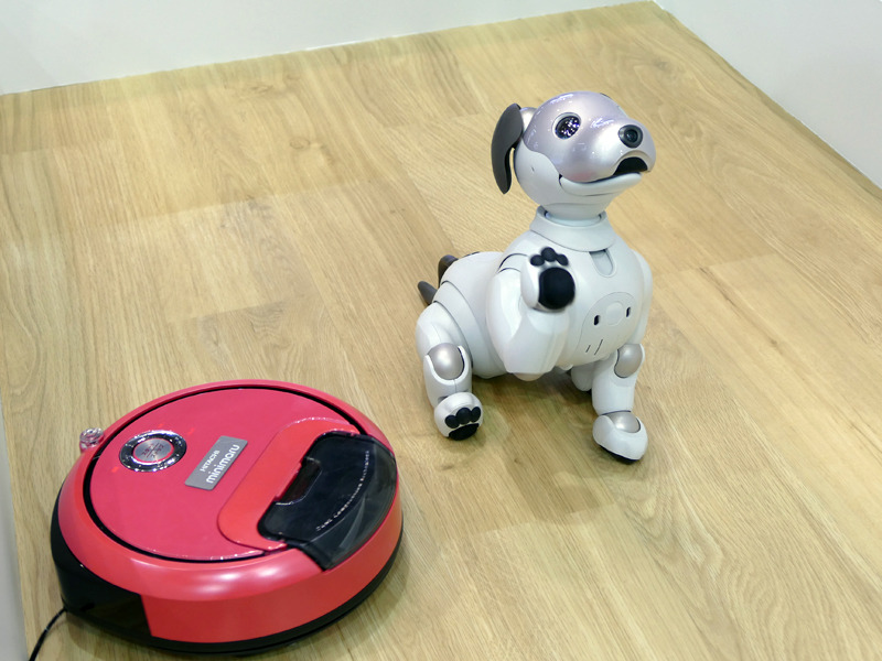 アイボ初のロボット友達がミニマル