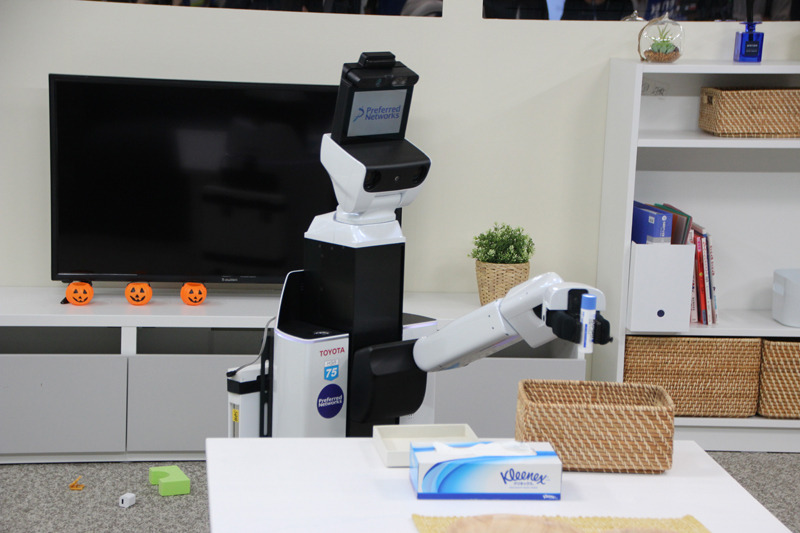 所定の場所に片付けるところまで行なっていた