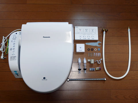 自分で設置できると噂のパナソニックの温水洗浄便座「ビューティ