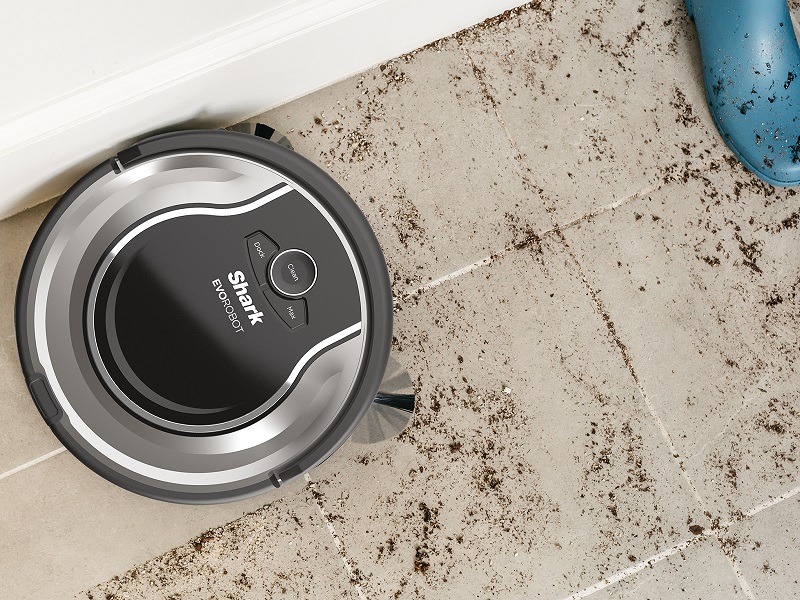 障害物を感知しながら効率よく掃除するという