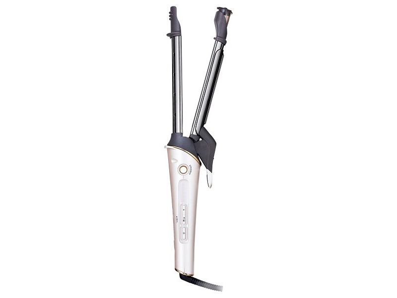 ストレート、カールヘアどちらも作れる「2WAYヘアーアイロン」