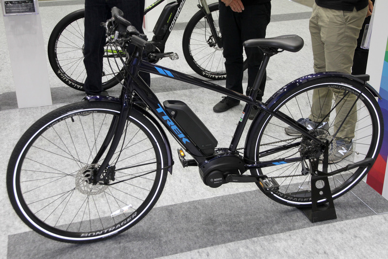 こちらはトレックのVerve+。発売中