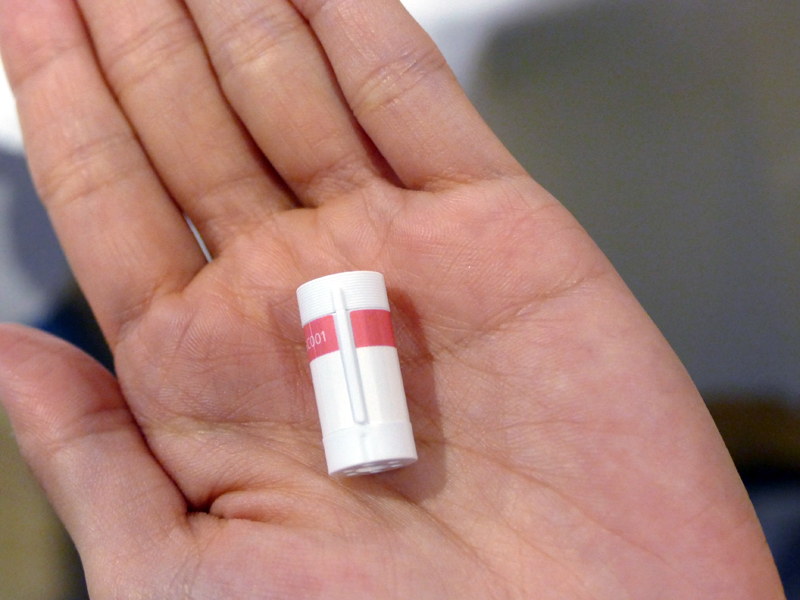 完成したカートリッジ