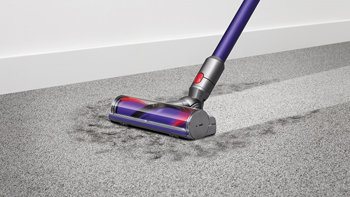 カーペットに適した「ダイレクトドライブクリーナーヘッド」を採用