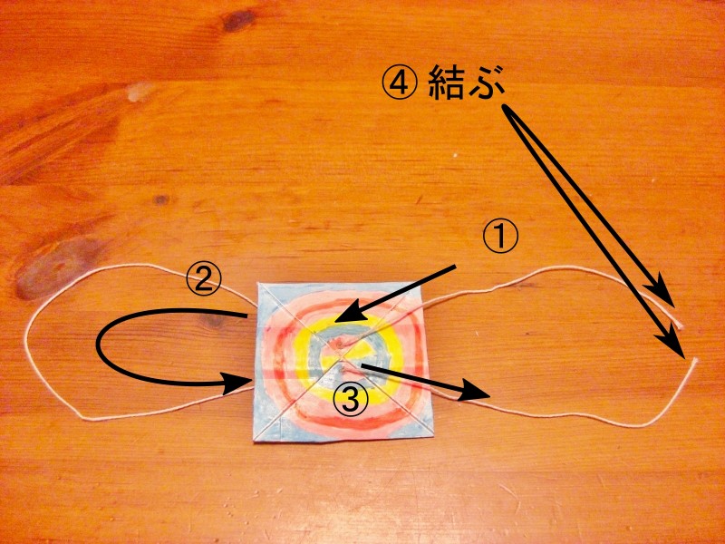 暮らし 子どもと作って遊ぼう 懐かしい ブンブンゴマ 不思議な模様もご紹介 家電 Watch